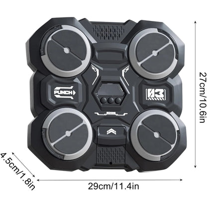 Music Boxing Machine with Music,Bluetooth Music Boxing Machine for Children Wall Mounted,Smart Music Boxing Game